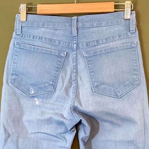 NYDJ NWOT Lift Tuck Technology, folded cuffs, high rise Capri denim jeans 6 - Picture 4 of 9